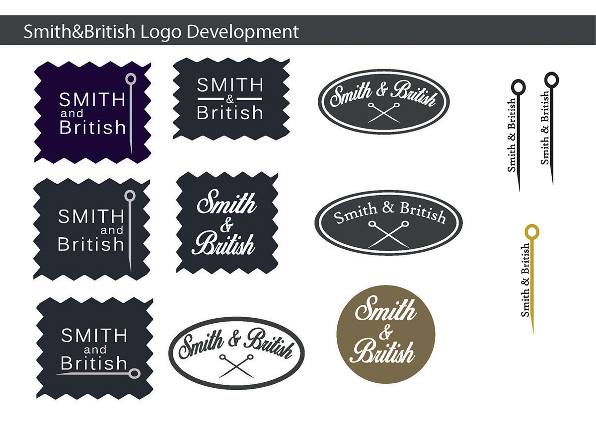 brand british logo vintage Retro company
