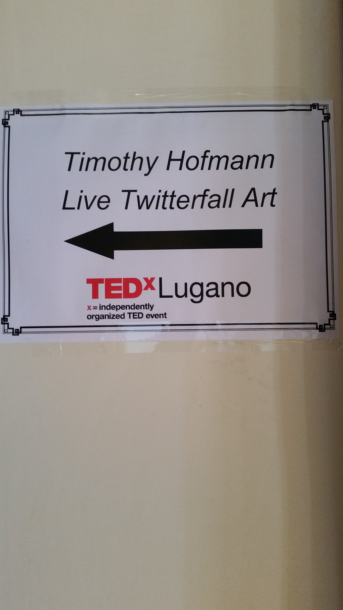 TED lugano Performance live twitter