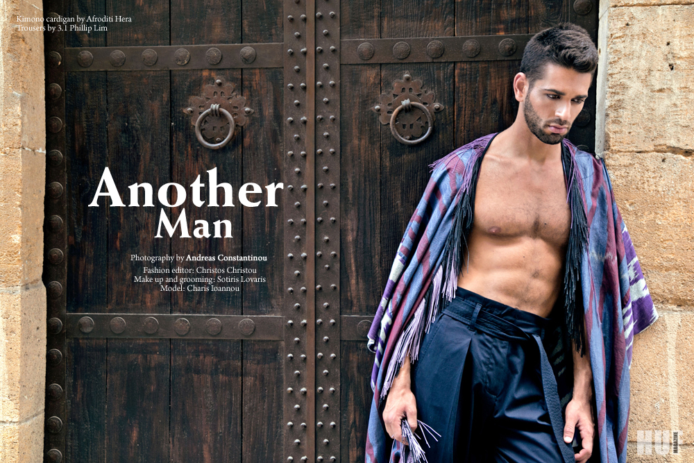 Fashion  editorial magazine model male