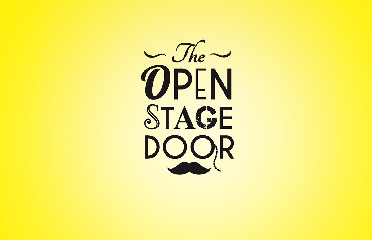 open stage door
