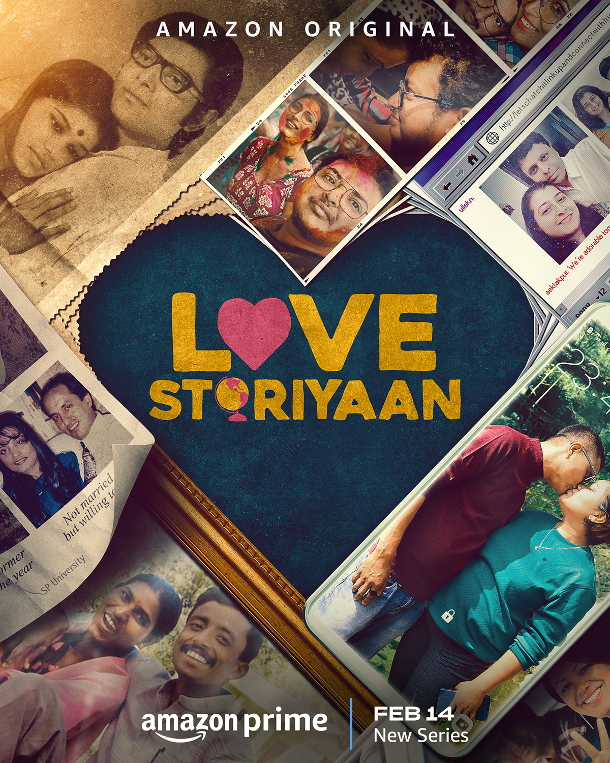 web series poster OTT Documentary  Love Amazon Prime Video love storiyaan prime video india