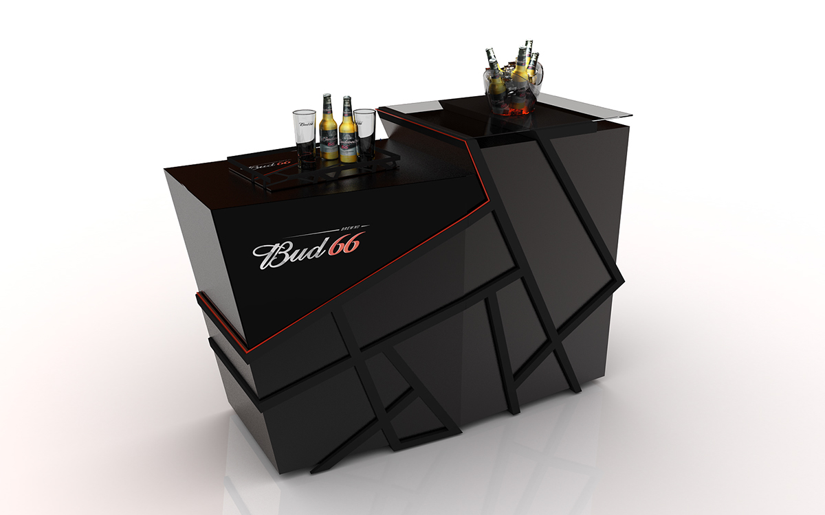 beer counter bar mobile