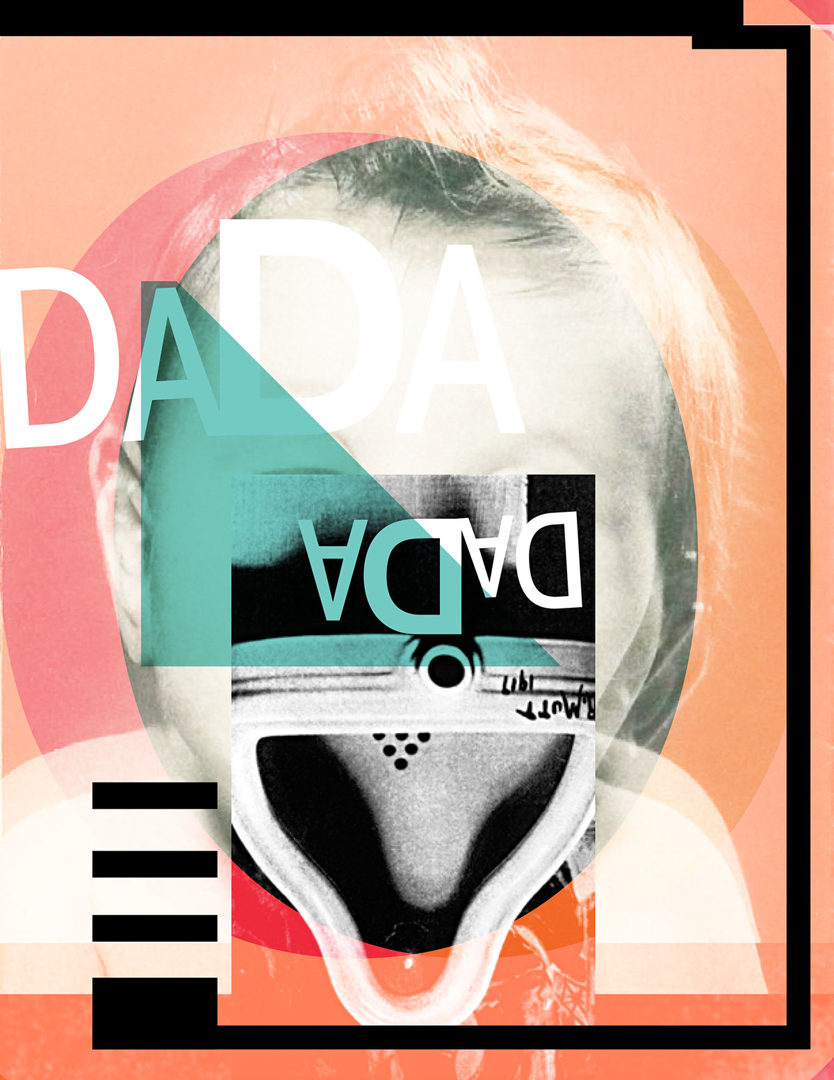 Dada Type and Image color risd
