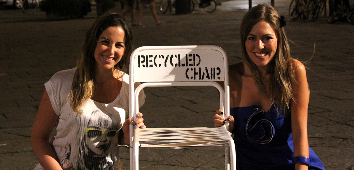 #restyling  #recycled #chair #ecodesign #florence