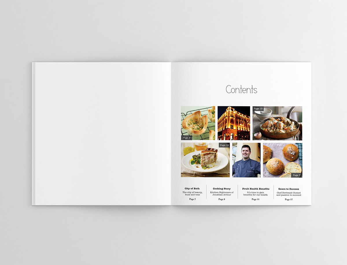Layout Design magazine magazine layout Food Magazine contemporary magazine YOOBEE Magazine design Touché Magazine