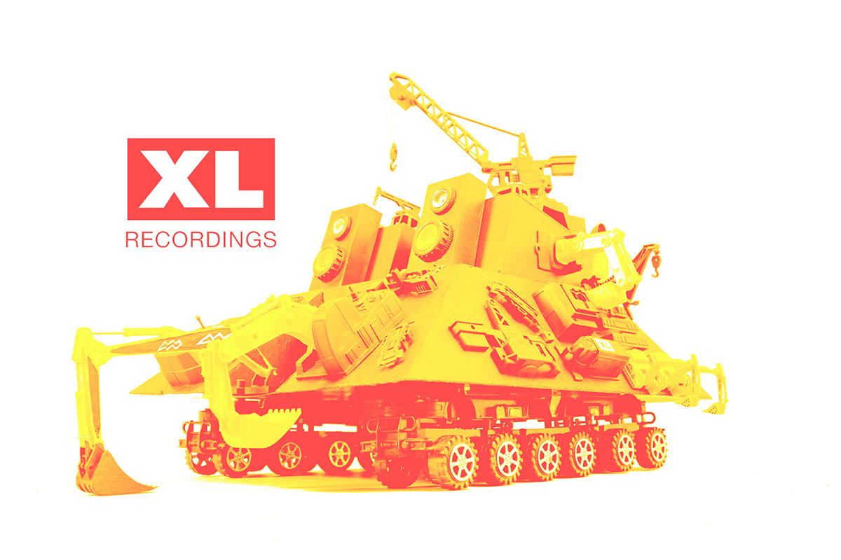 D&AD XL recordings construction machine miniature model toys dizzee rascal M.I.A. Bobby Womack the white stripes Radiohead The Prodigy tyler the creator Adele record label