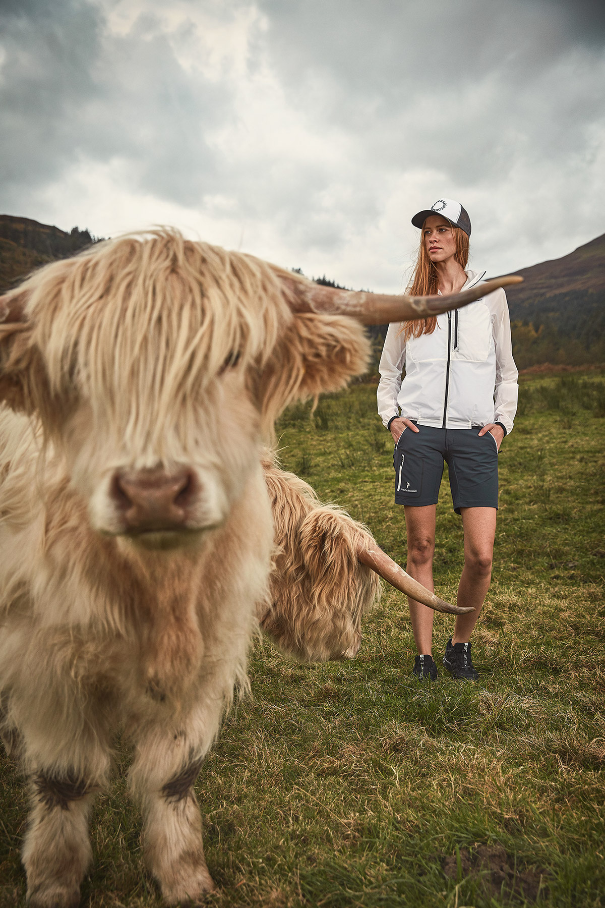 Fashion  sports Catalogue photoshoot IsleofSkye scotland