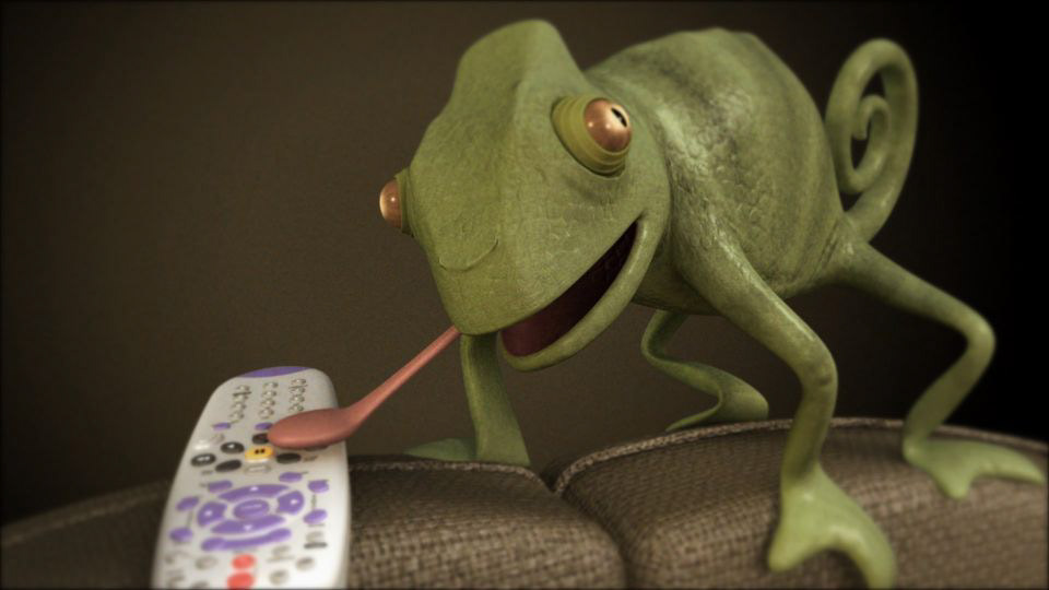 lizards tv remote