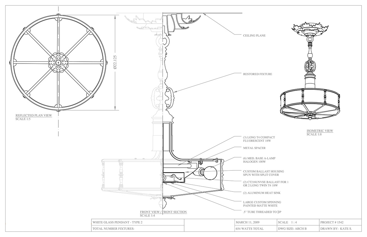 AutoCAD cad  drawing chandelier pendant light  lamp  lighting design Fixture architectural design  lighting