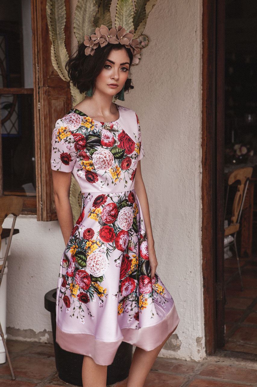 france editorial beauty South of France dolce gabbana floral cape town fashion