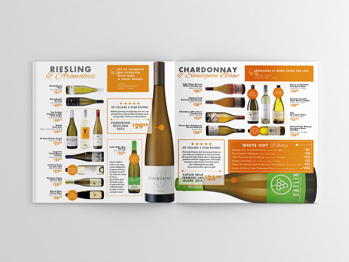 Catalogue catalog alcohol wine Champagne riesling Chardonnay Sauvignon Blacnc shiraz Grenache pinot cider Spirits gin