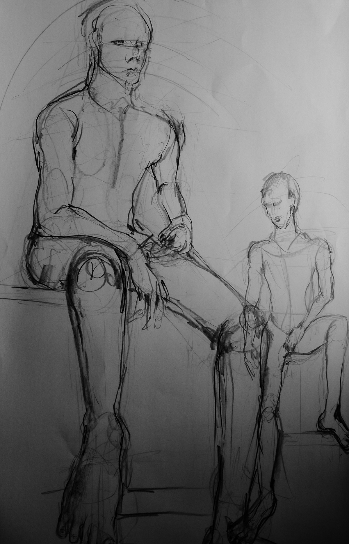 Drawing  figure anatomy art ILLUSTRATION  pencil sketch sketching graphite observation