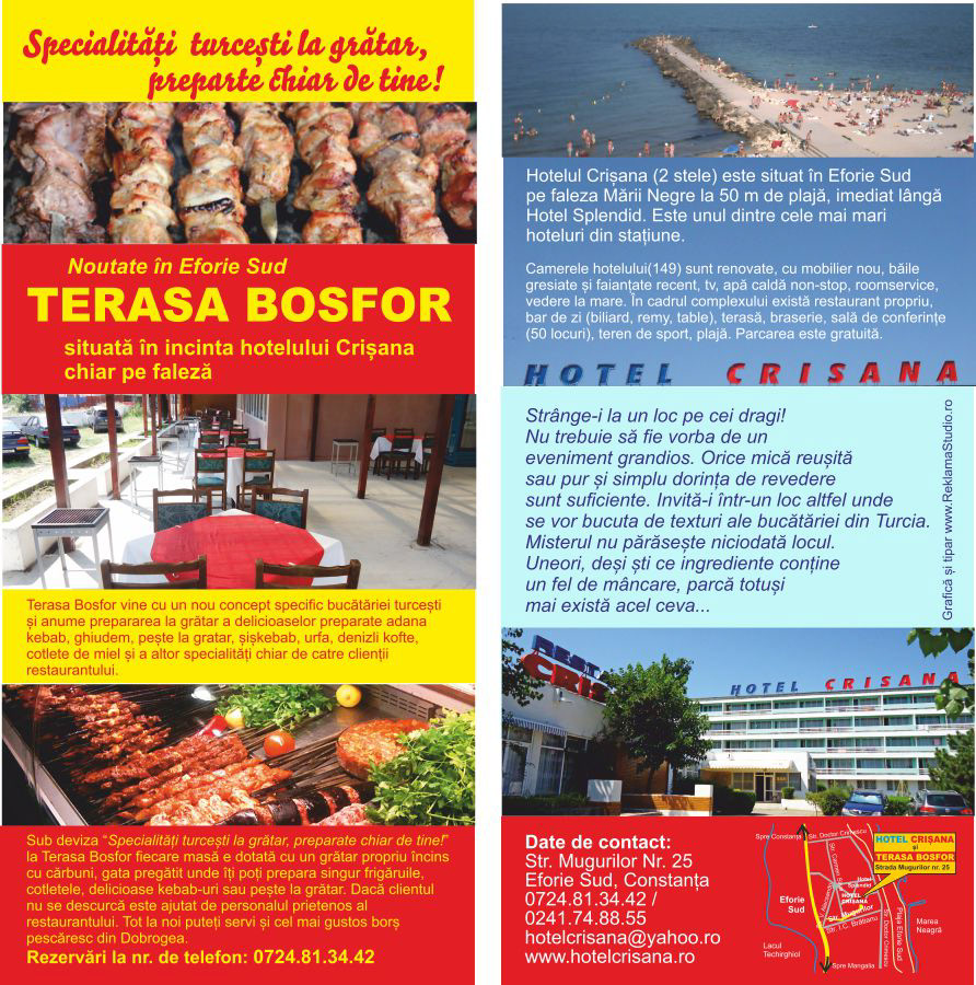 book flyer FOOD INDUSTRY meals menu offer restaurant