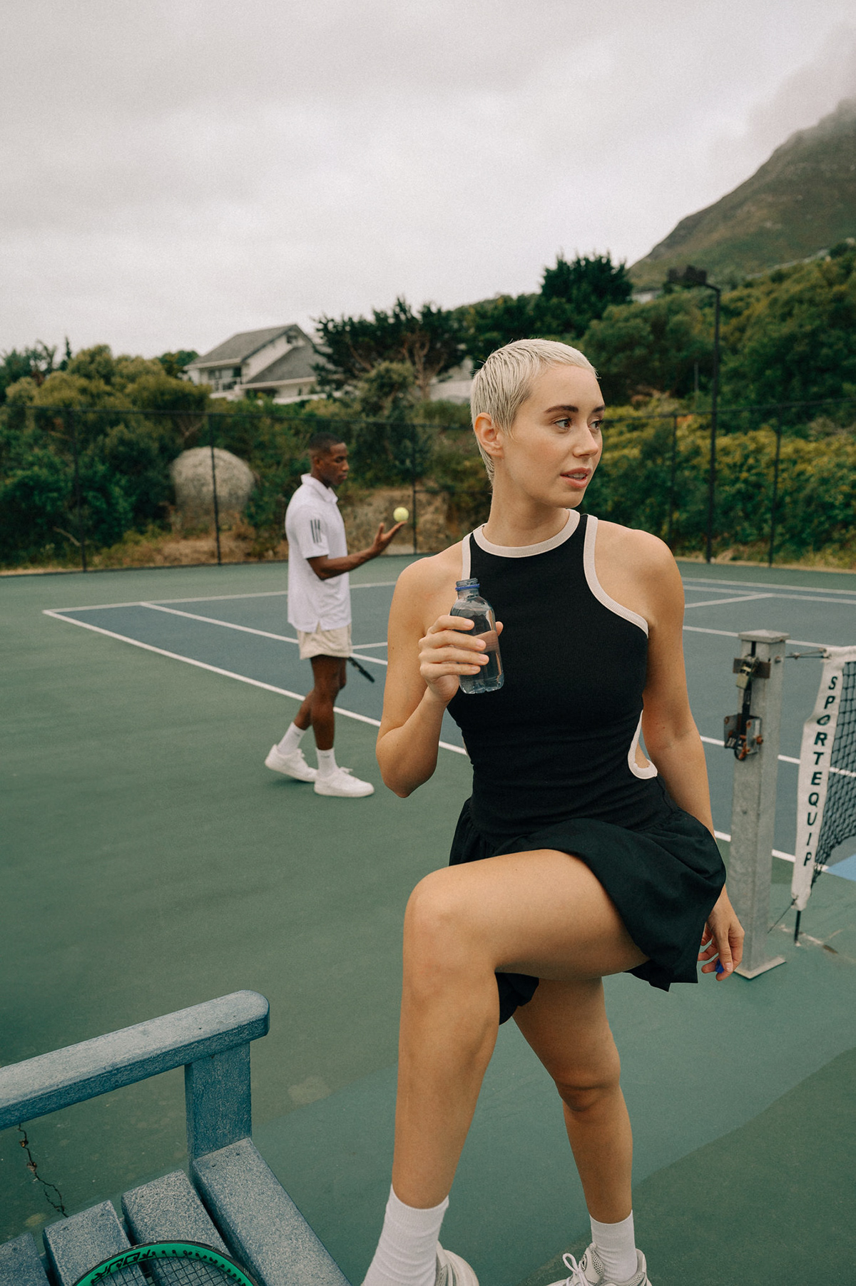 tennis activewear sports photography fashion photography editorial adidas Nike Asics Commercial Photography tennis court