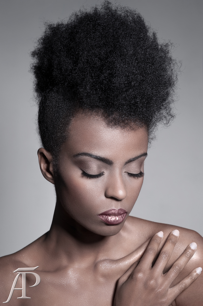 editorial makeup Hairstylist hair magazine creative shooting photographer shoot trendy new MUA dark skin beauty