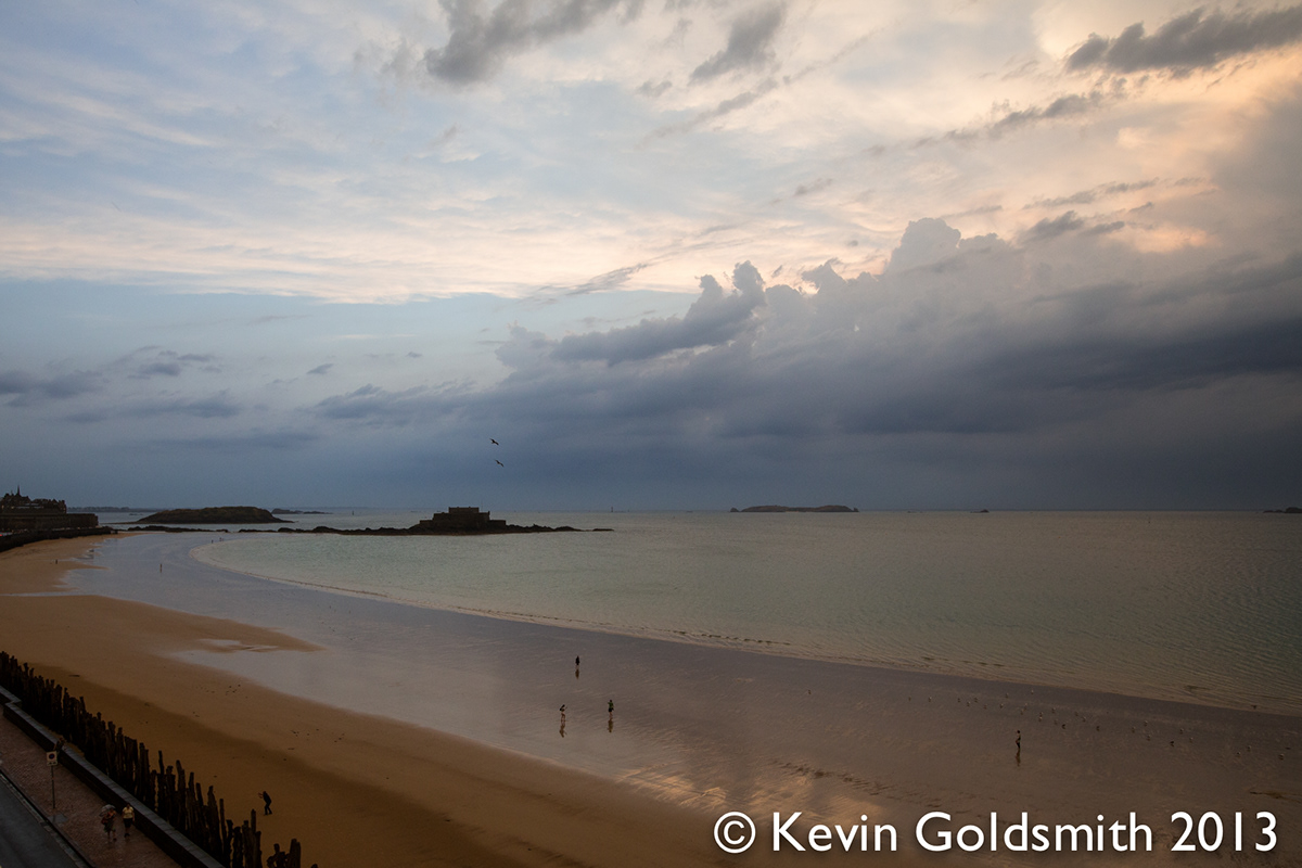 france st malo clouds water bretagne brittany