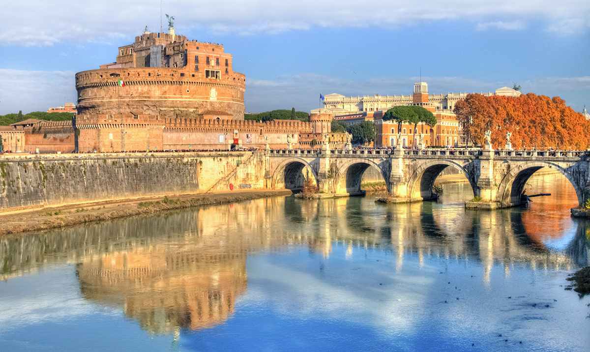 Rome Italy HDR cityscape