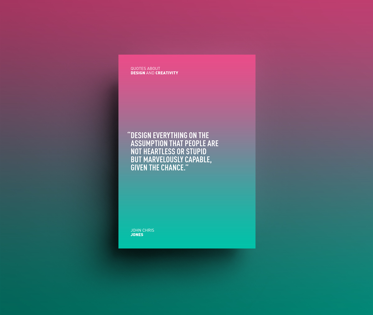 Design and Creativity Quotes on Behance