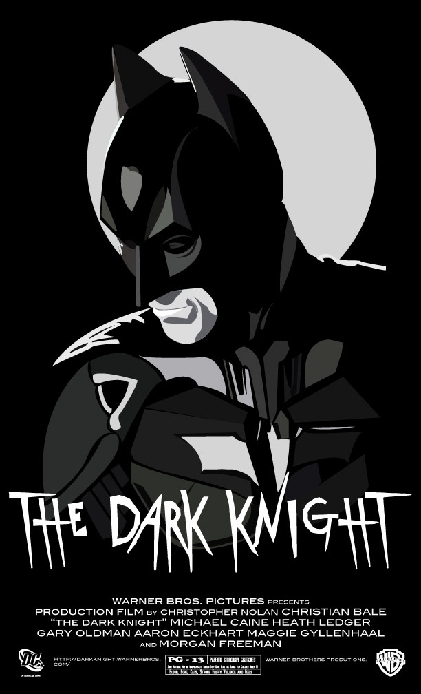 The Dark Knight FRIDGE MAGNET movie poster batman 