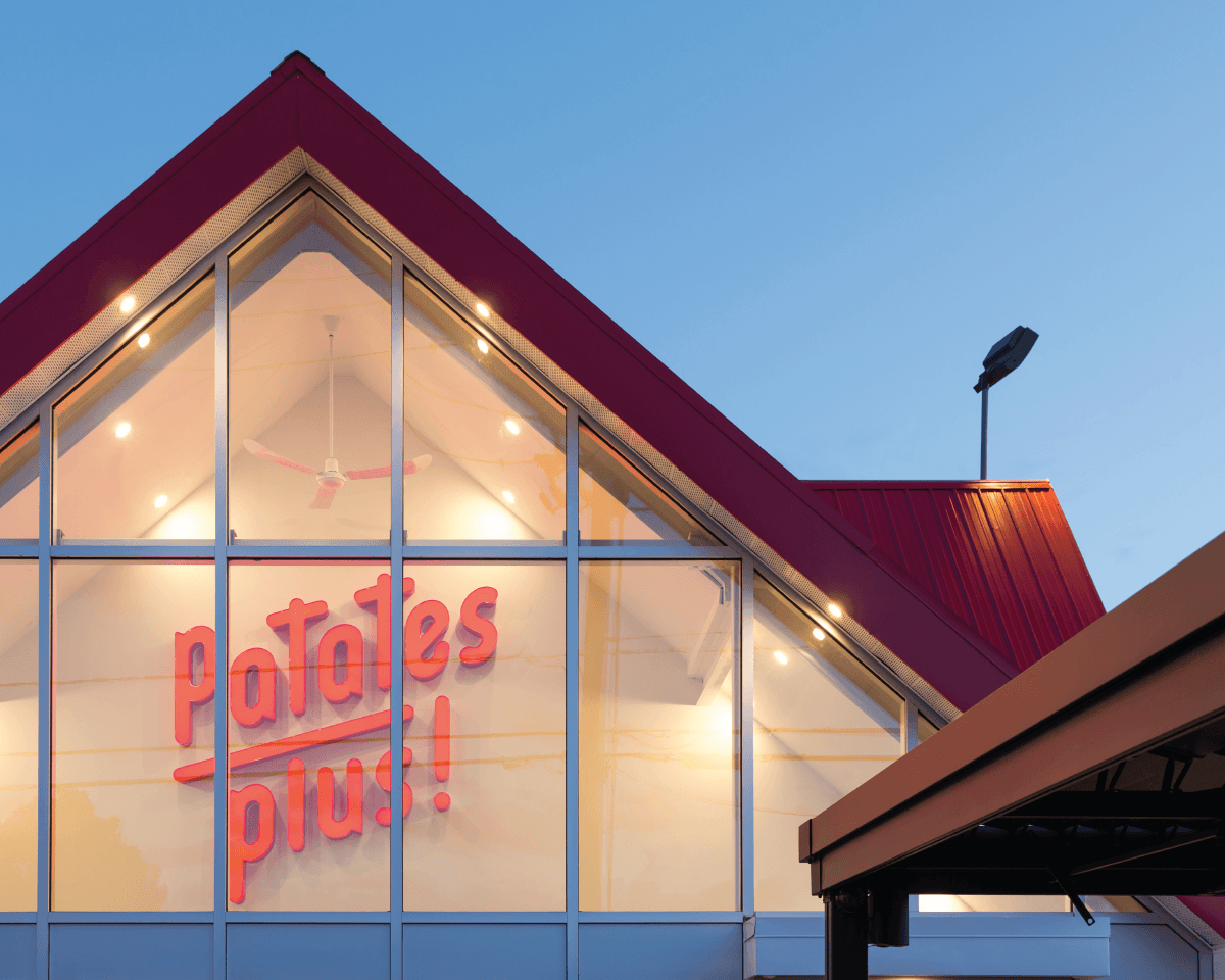 Fast food burger Fries restaurant Rebrand Quebec Casse-Croûte Food  Signage