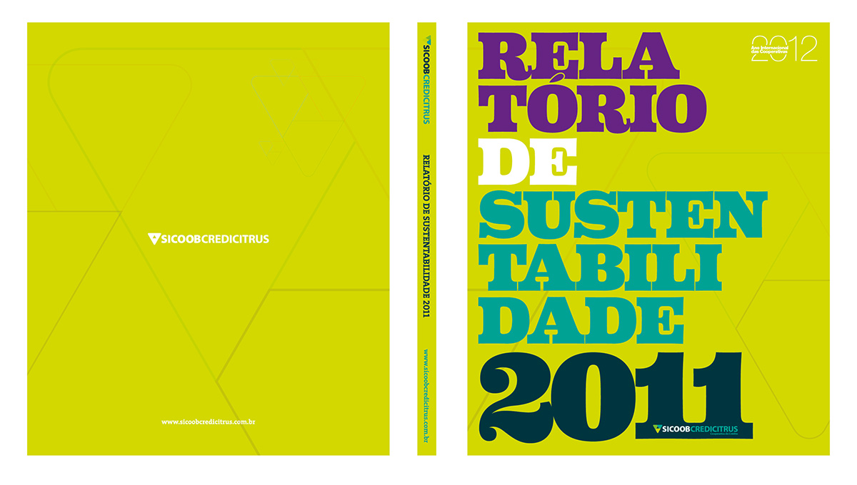 report  annual  design Charts colors