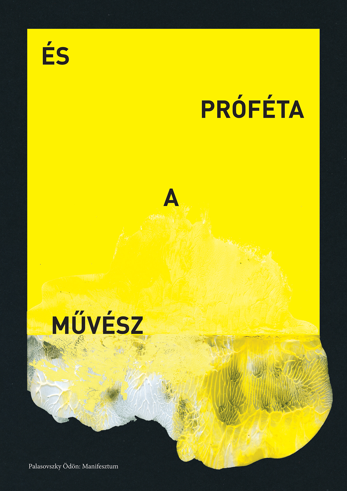 palasovszky ödön manifesztum book poster