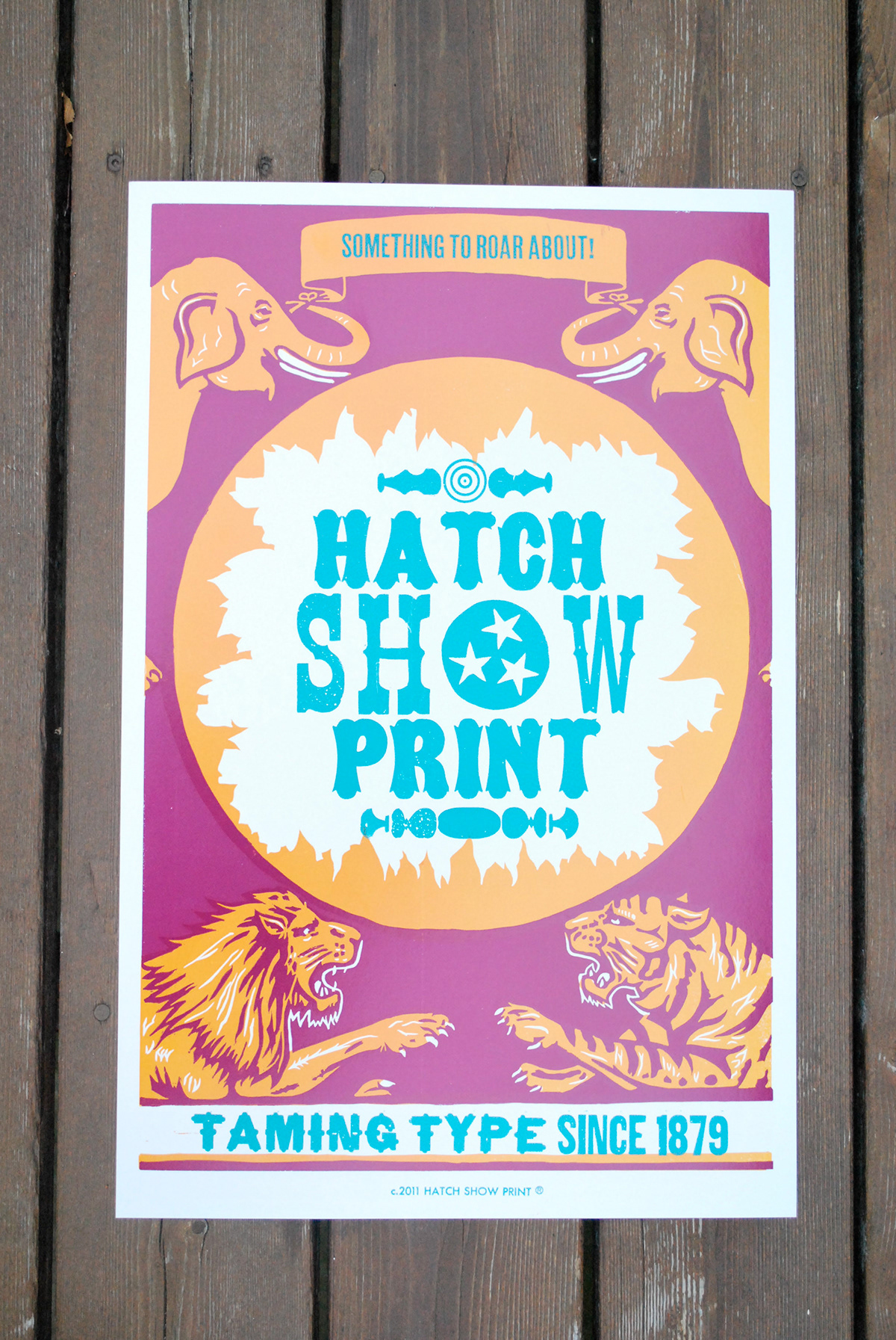 hatch show print Hatch poster letterpress wood type