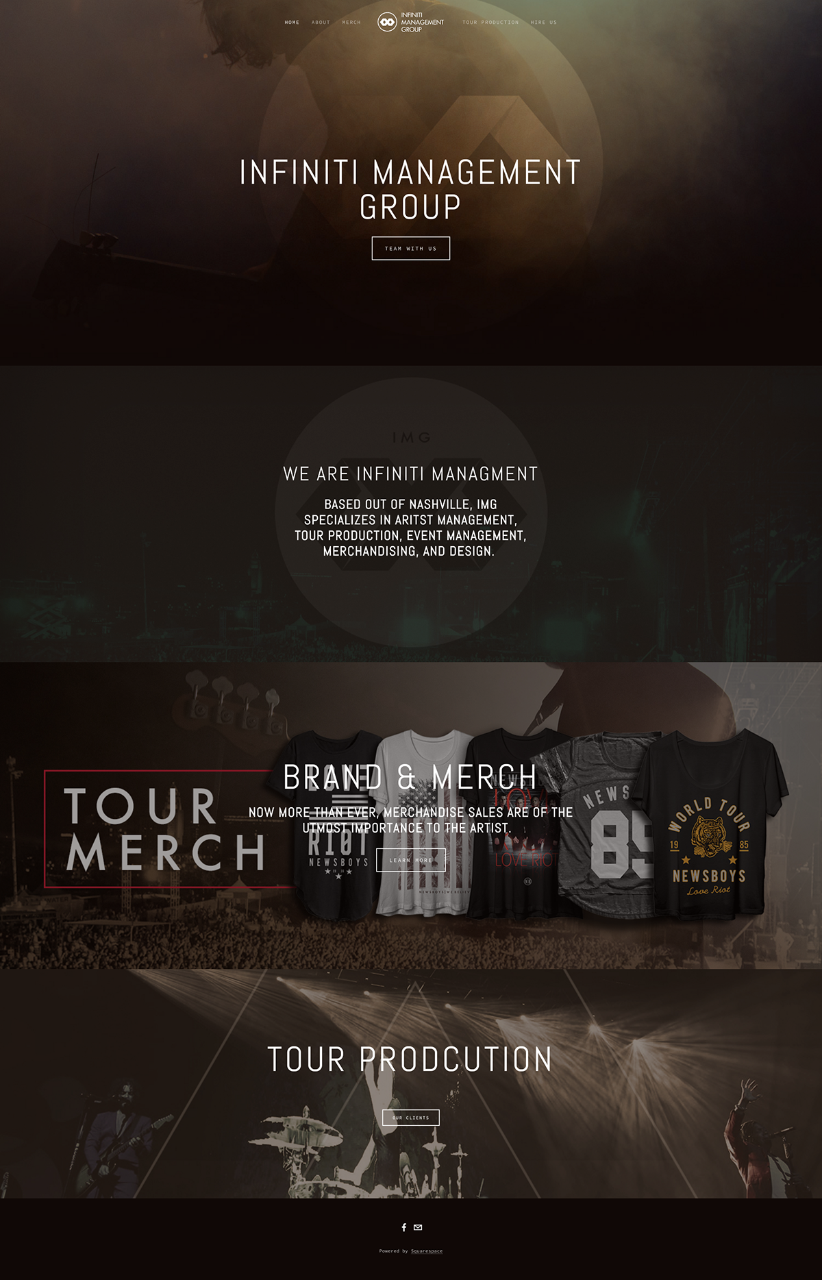 Logo Design Branding design merchandise website artist website