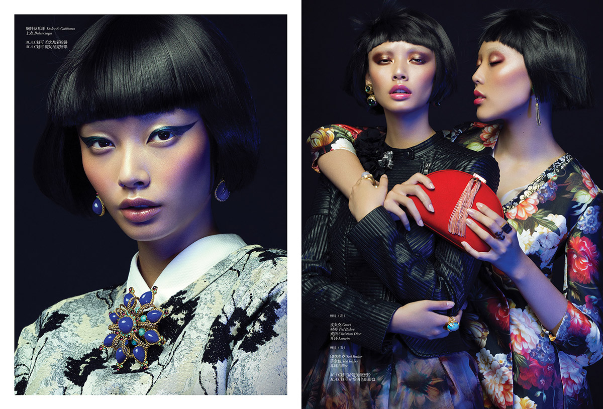 stephanie winger retouch Ruo Bing Li beauty retouch vantage magazine beauty retouching asian alice ma