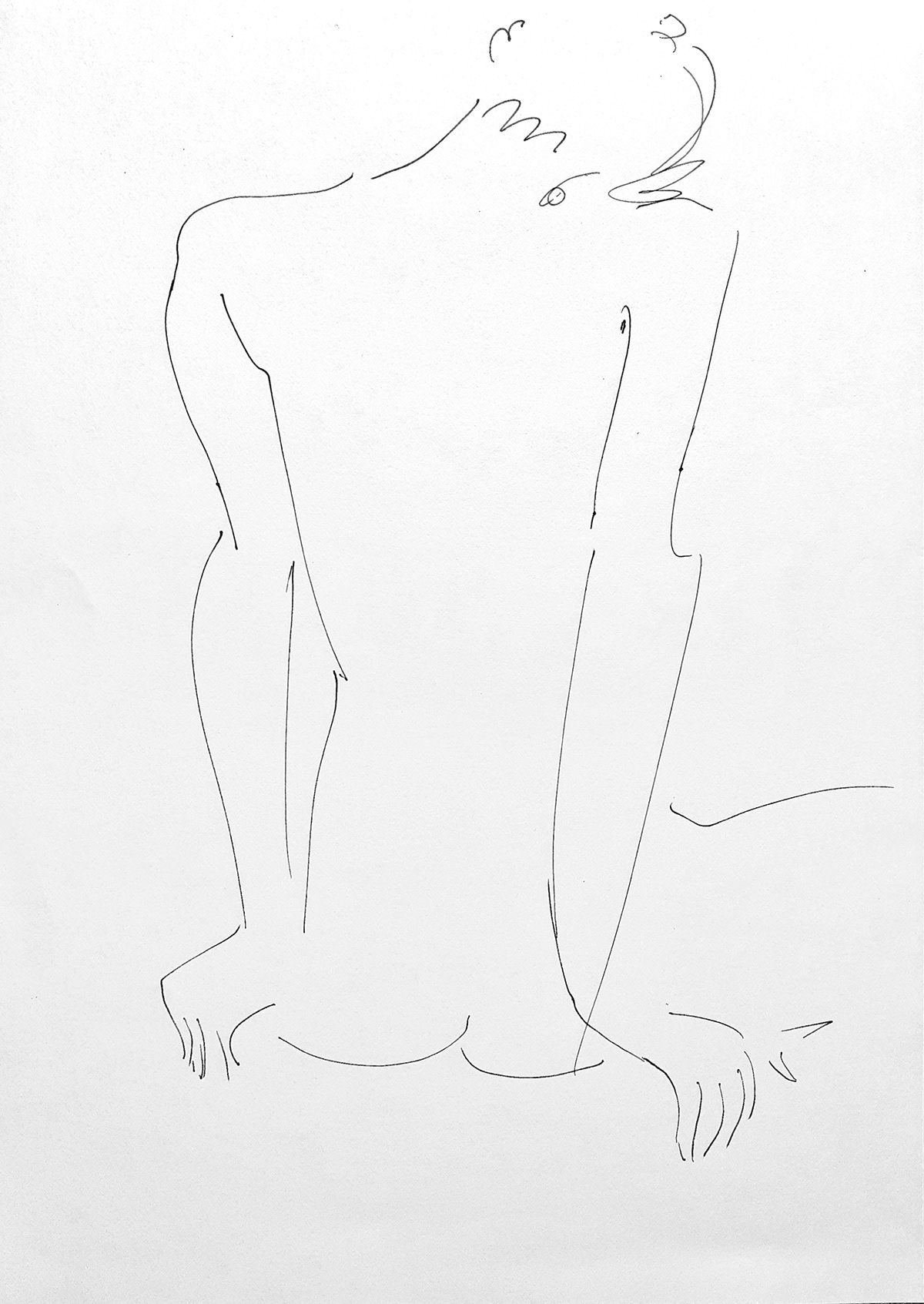 sketch Drawing  artwork Figure Drawing nude art pen paper art line art