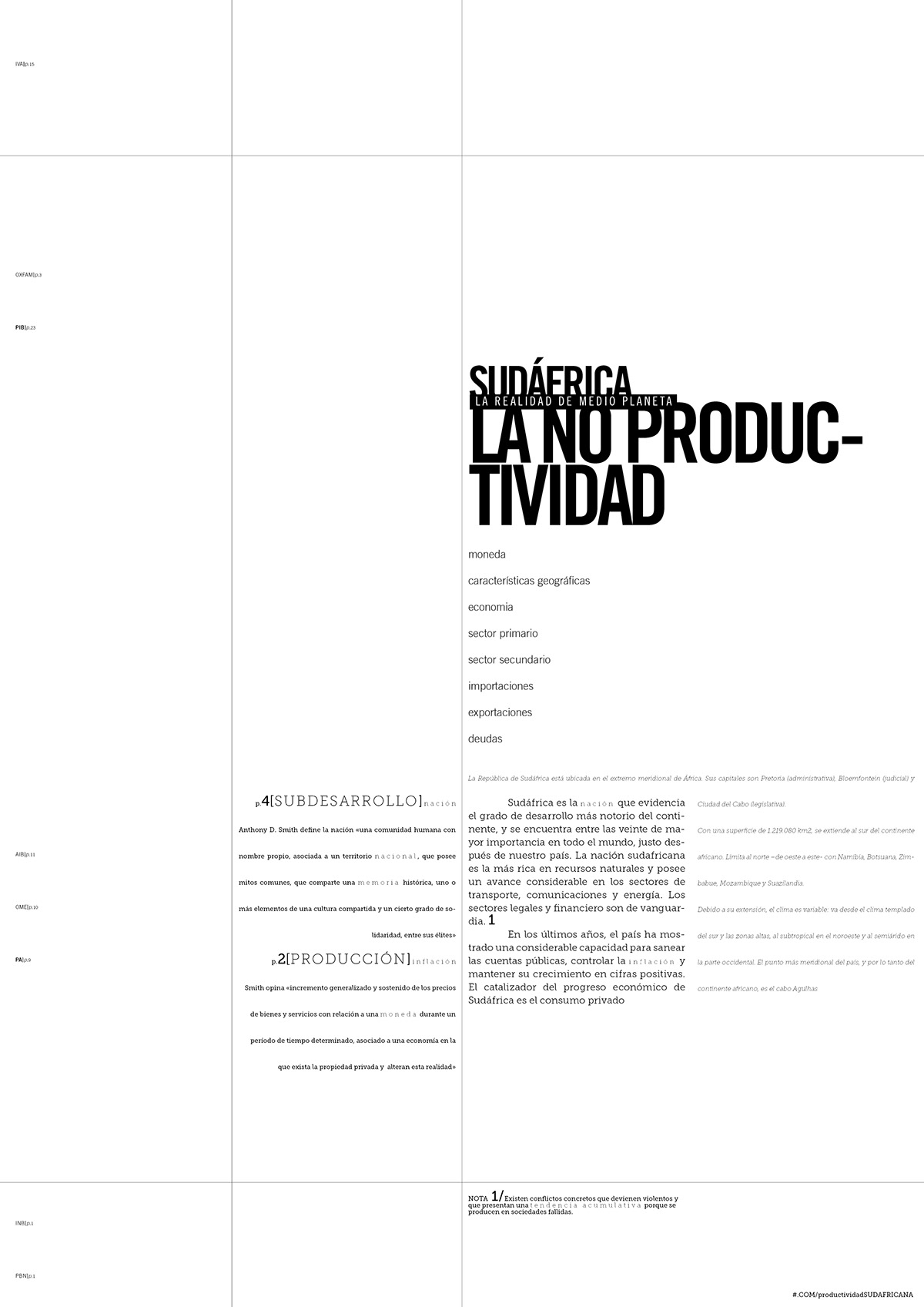 editorial longinotti tipografia magazine economia diseño Layout