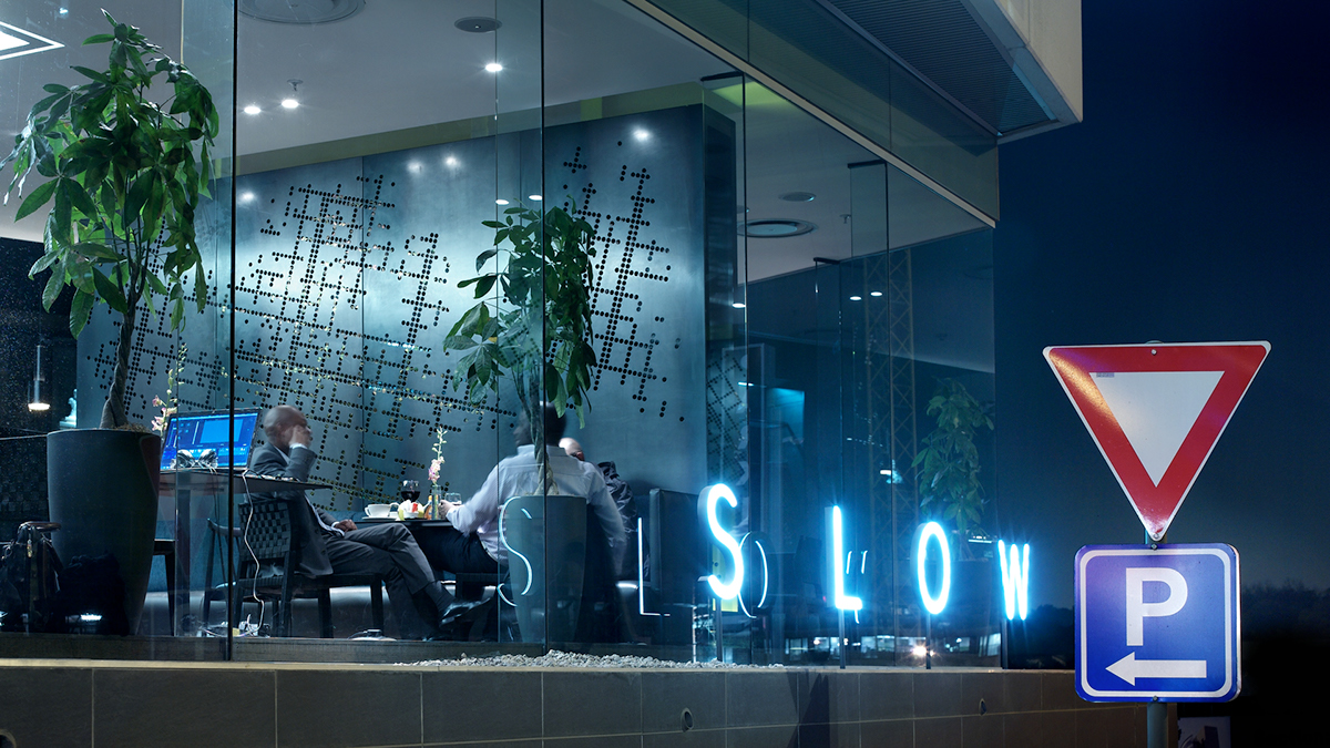 slow spaces luxury relax business Office