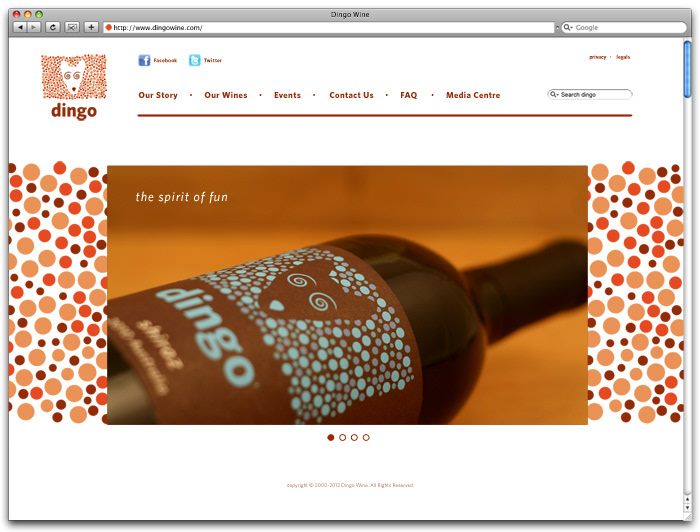 dingo wine yellowtail bottles stationary Website app