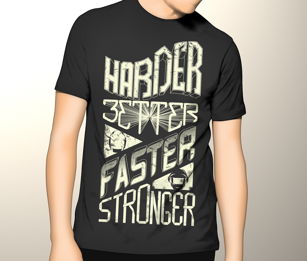 daft punk Harder-Better-Faster-Stronger