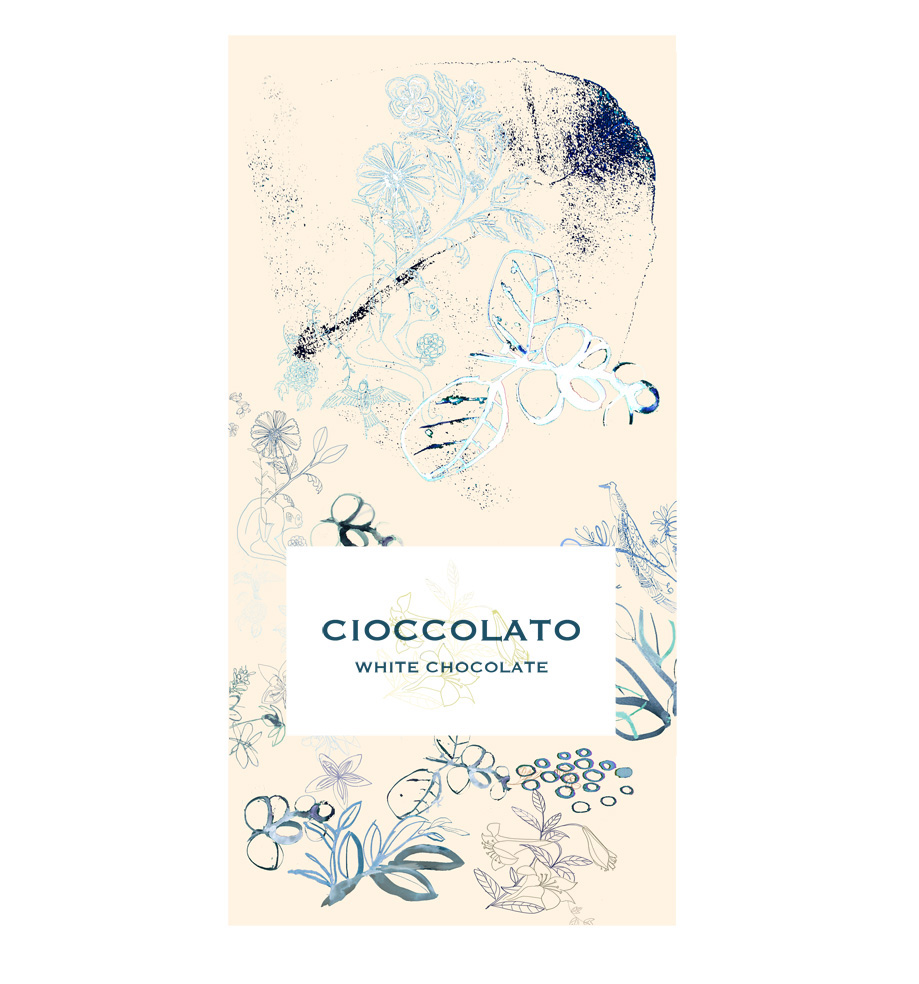 packaging illustrazione Illustration watercolor chocolate tea the te' cioccolato acquerello design confezione
