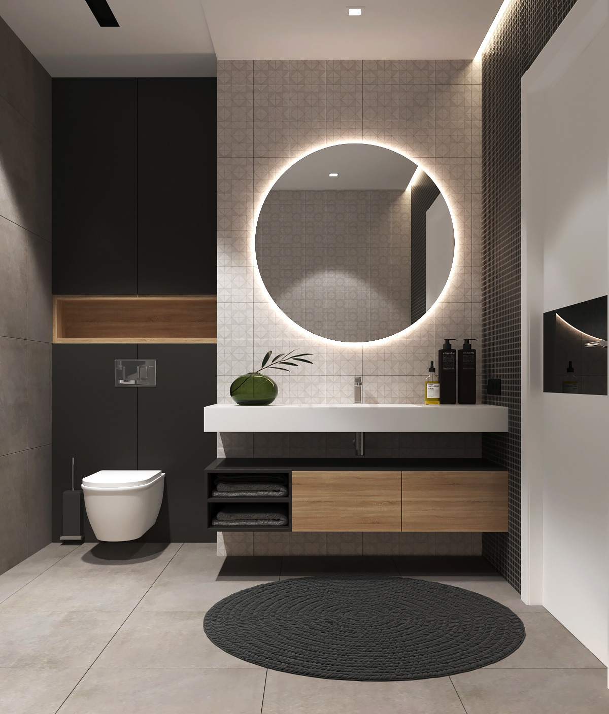 Interior Design. Bathroom on Behance