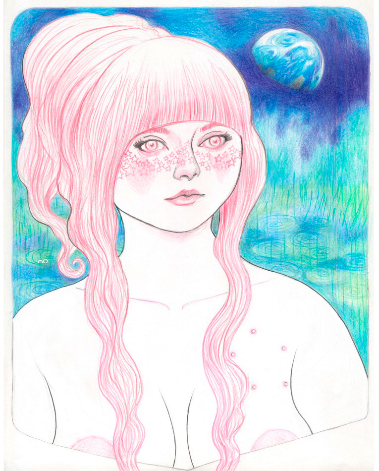 Innita female freckles star girl story alien extraterrestrial no astronaut