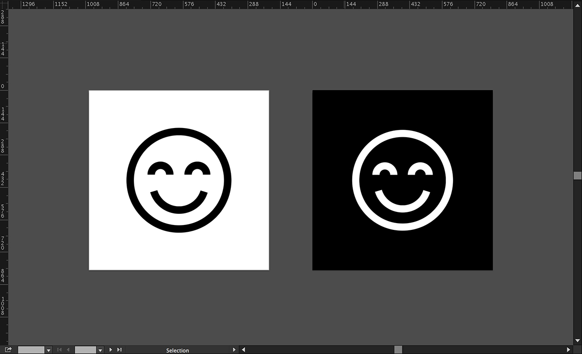 wip design contemporary minimal logo process