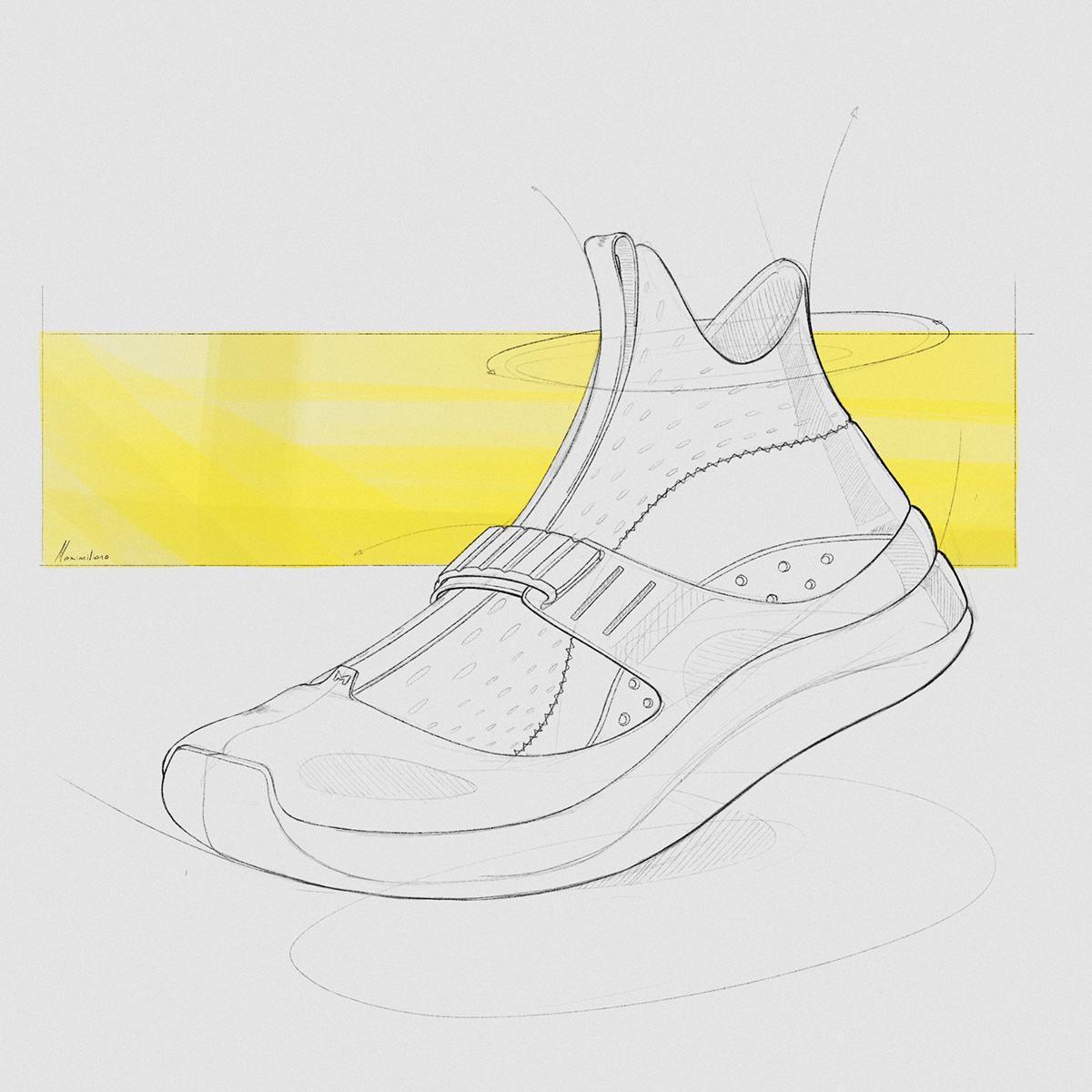 footwear sketching ILLUSTRATION  automotive   spaceship Fashion  running basketball soccer football