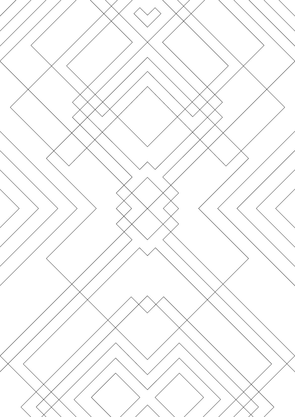 Visual Album porter robinson Polygon Dust Geometric Art Polygons abstract