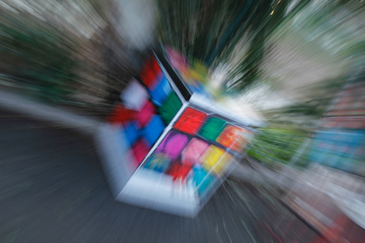 rubik rubik cube cube  cubo  frigo  freezer  cubo di