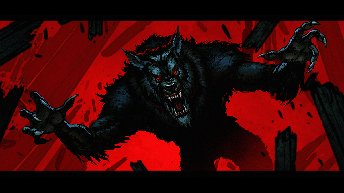 Division48 intro cinematic witcher wiedzmin CDP RED Werewolf troll wild Hunt