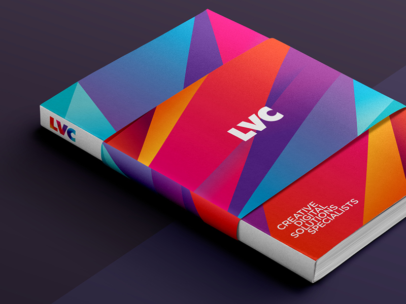 logomark gradient Stationery identity colour color vibrant digital Web logo brand app