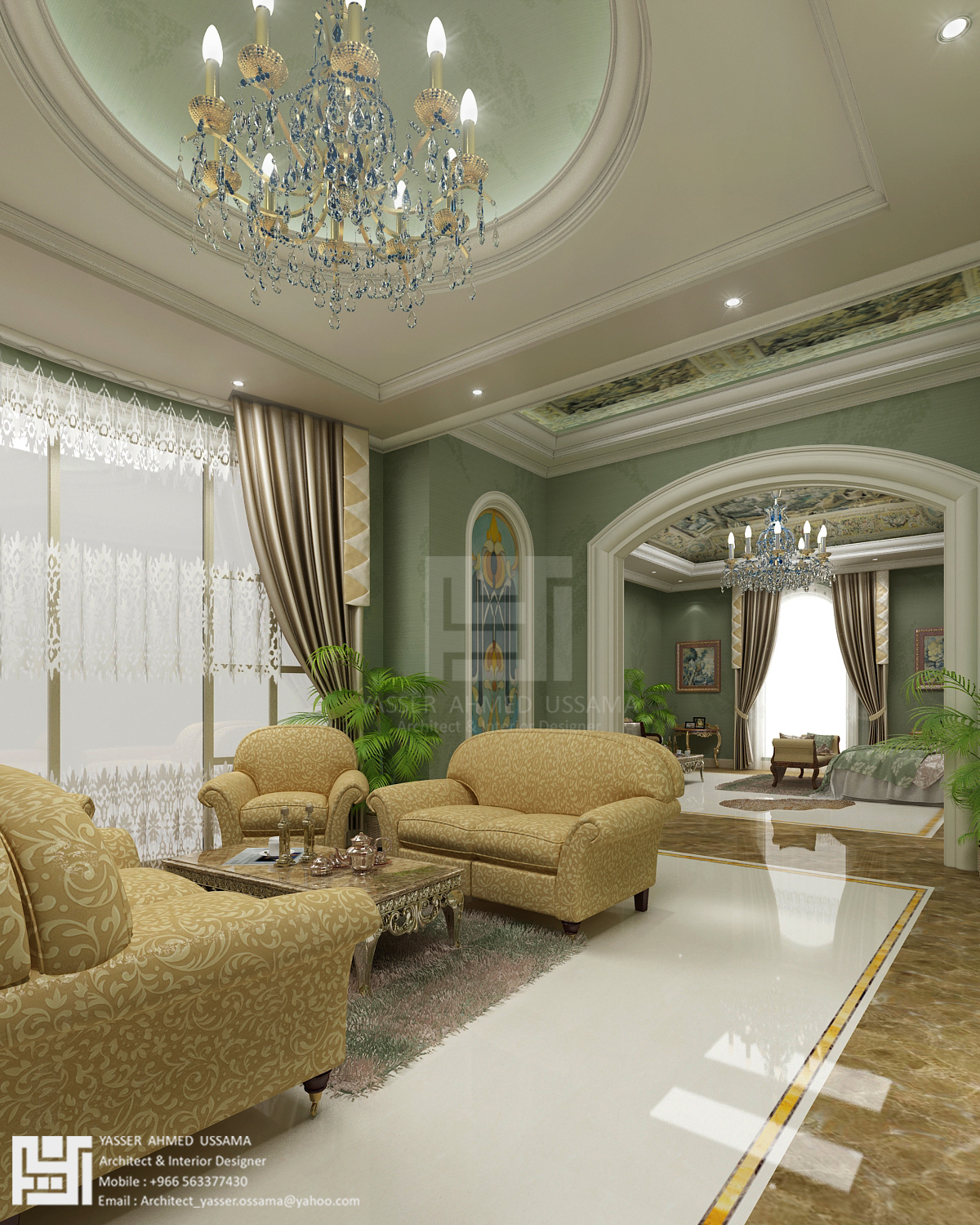 classic villa Interior Saudi Arabia khobar