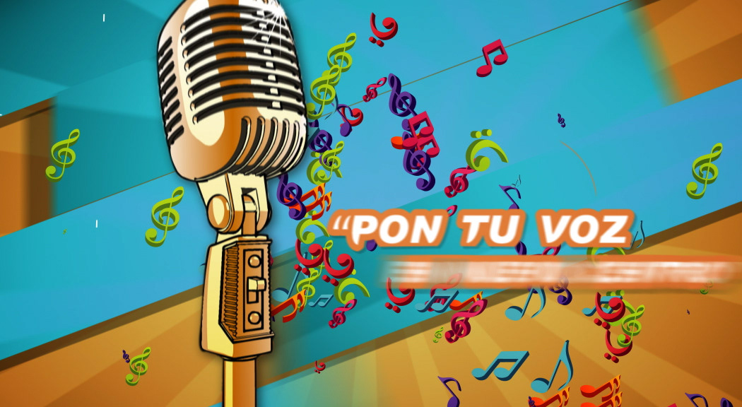 pon tu voz opener music programme microphone Particular pop live music music notes