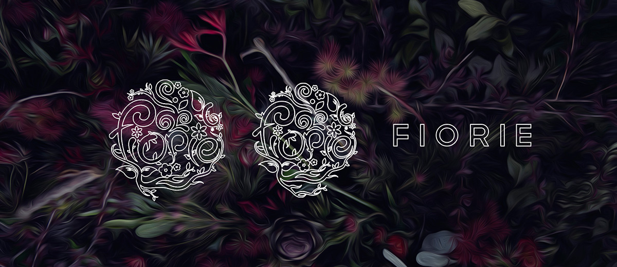Aju Punnakkal Artmonk designs fiorie florist kerala India logo Nature Flowers Kochi Behance designer art logos