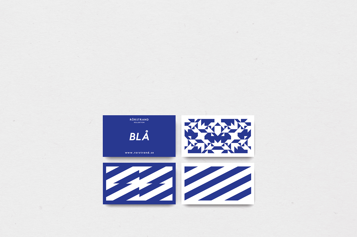 blue Sweden Scandinavian minimal Minimalism color magazine newsprint pattern ceramics  Pottery businesscard identity Layout
