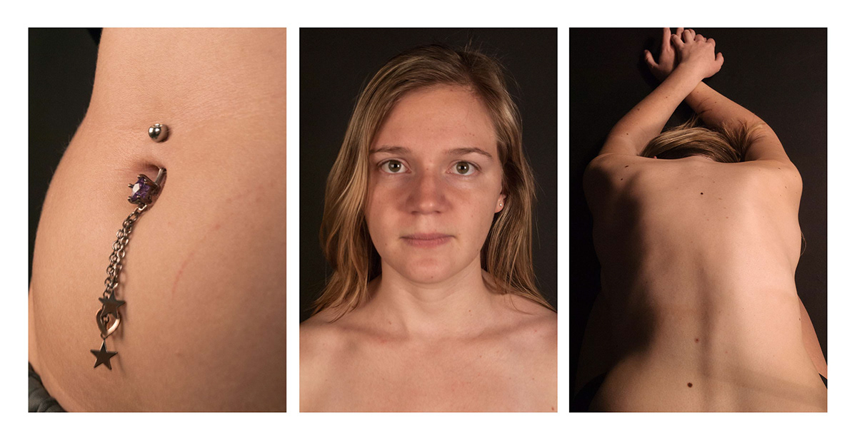 portraits  tattoos  Jewelry perceptions triptychs
