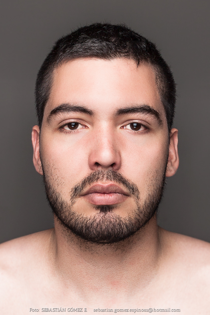 colombia foto estudio rasgos faciales cara retrato trabajo conceptual colombianos conceptual simetria simetry retoque