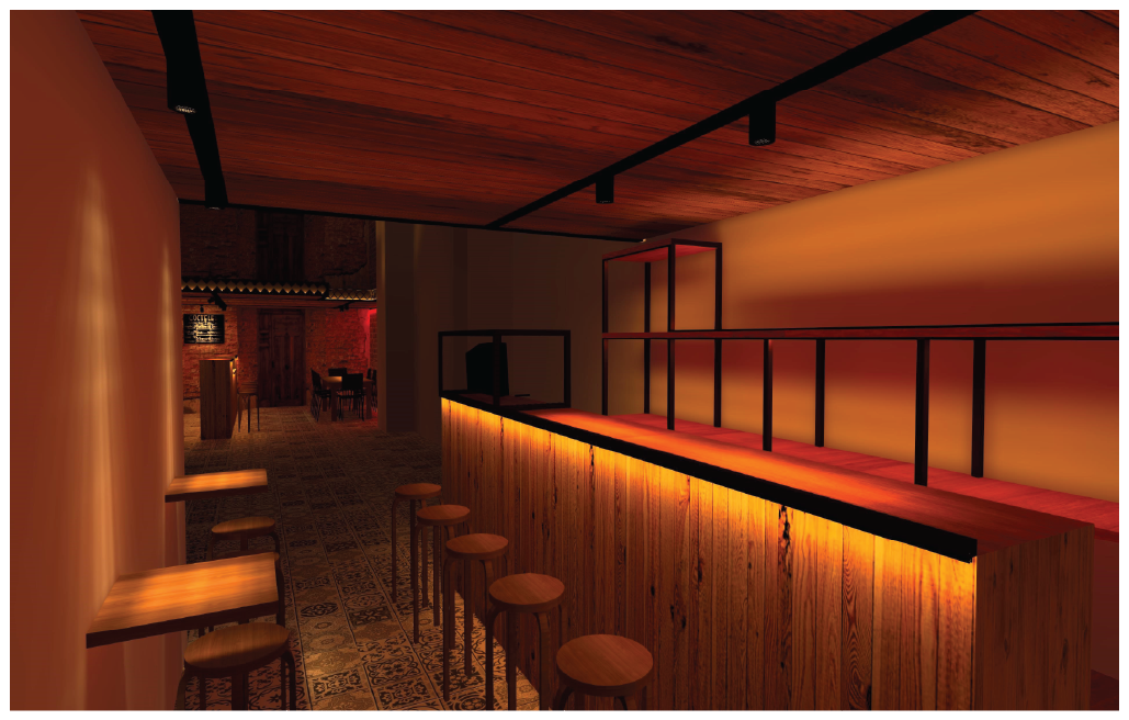 bar Bar Design brand identity interior design  concept
